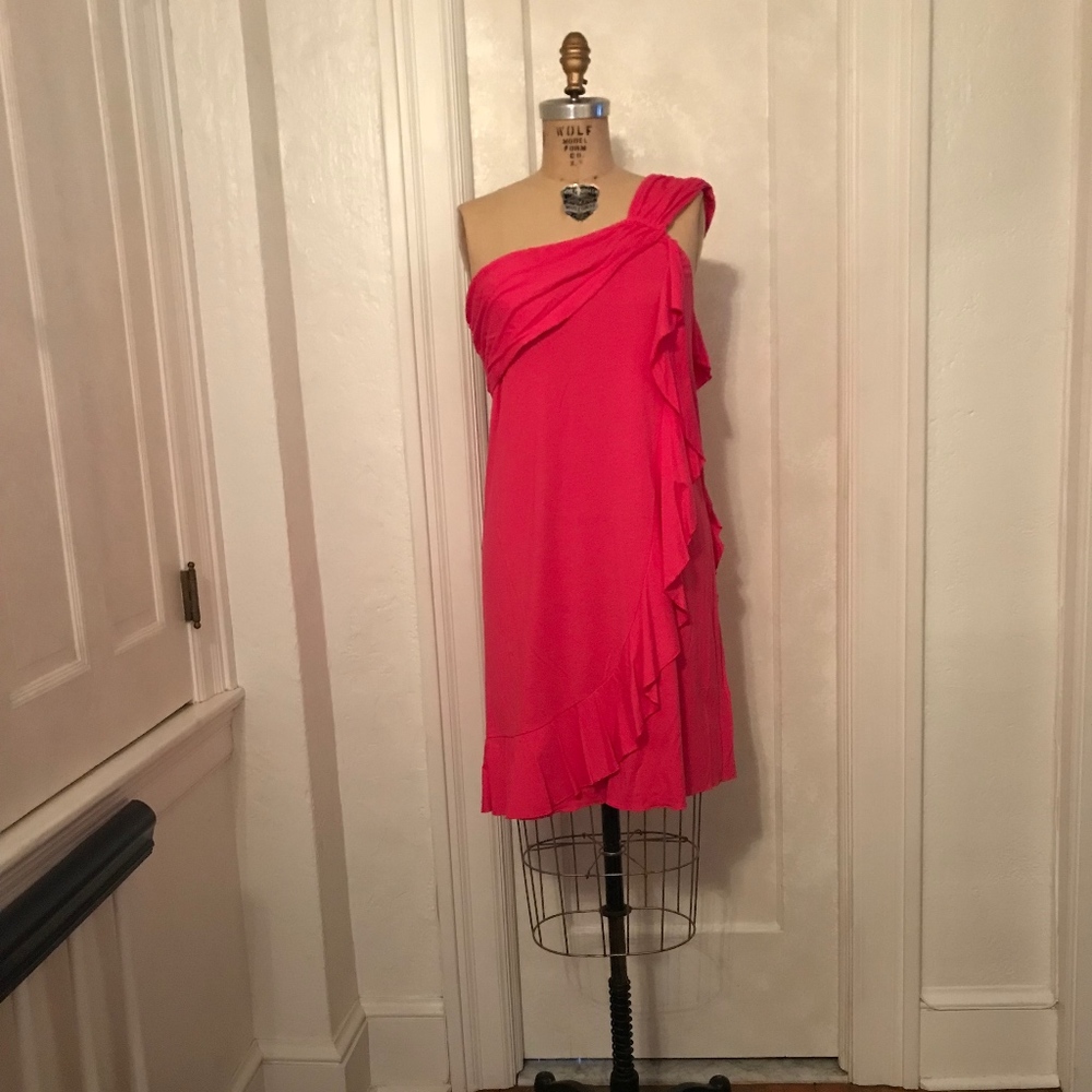 Shocking Pink Jersey Juicy Couture Dress